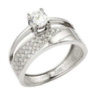 Кольцо из золота 585 пробы 41-0193 Кольцо из золота 585 пробы 41-0193