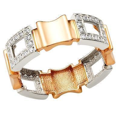 Кольцо из золота 585 пробы 41-0205