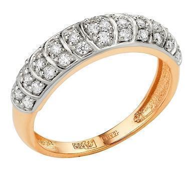 Кольцо из золота 585 пробы 41-0217