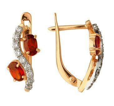 Серьги из золота 585 пробы 42-0004