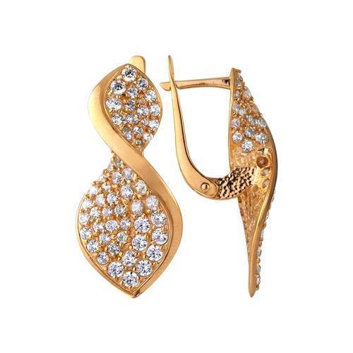 Серьги из золота 585 пробы 42-0034
