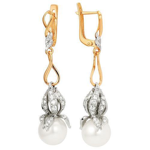 Серьги из золота 585 пробы 42-0057