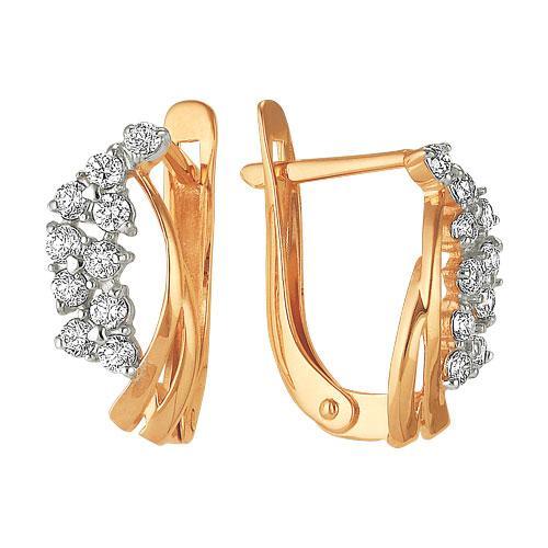 Серьги из золота 585 пробы 42-0064