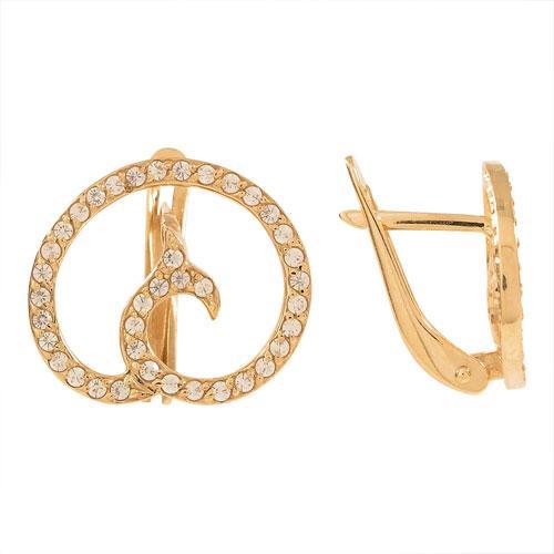Серьги из золота 585 пробы 42-0077