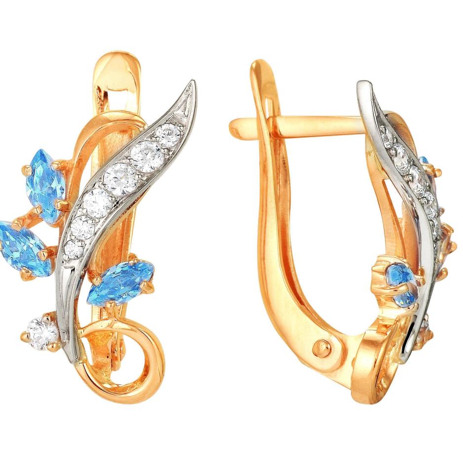 Серьги из золота 585 пробы 42-0098