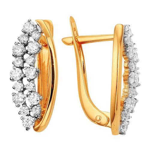 Серьги из золота 585 пробы 42-0103