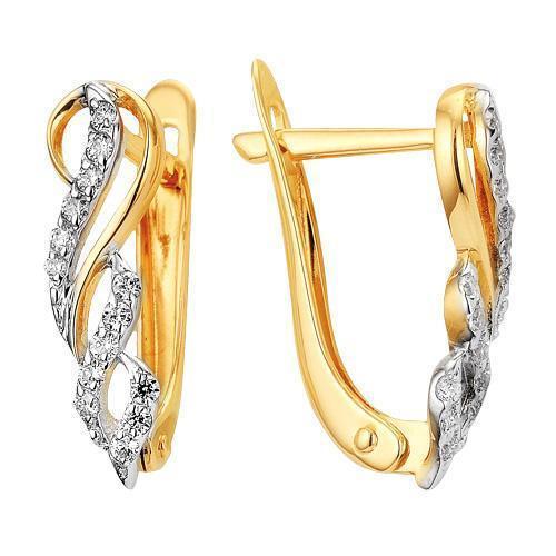 Серьги из золота 585 пробы 42-0105