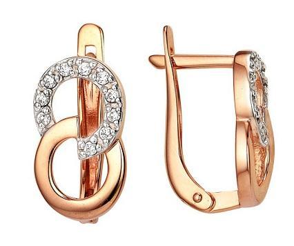 Серьги из золота 585 пробы 42-0119