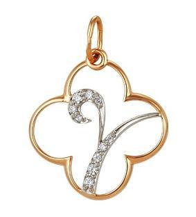 Подвеска из золота 585 пробы 43-0068