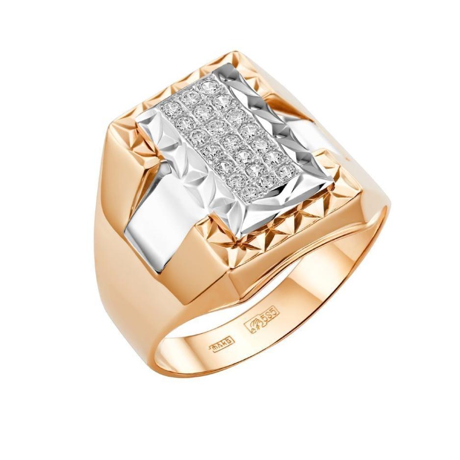 Печатка из золота 585 пробы 51-0006