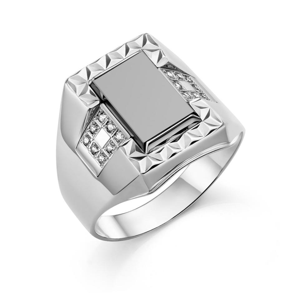 Печатка из серебра 925 пробы 51-0007-s