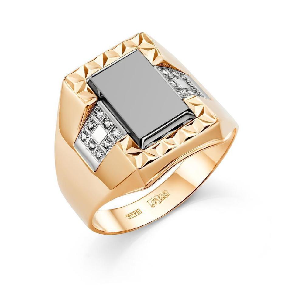 Печатка из золота 585 пробы 51-0007