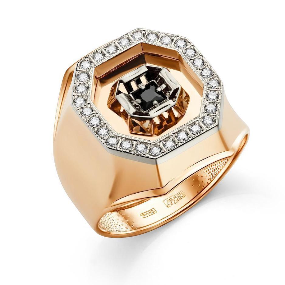 Печатка из золота 585 пробы 51-0026