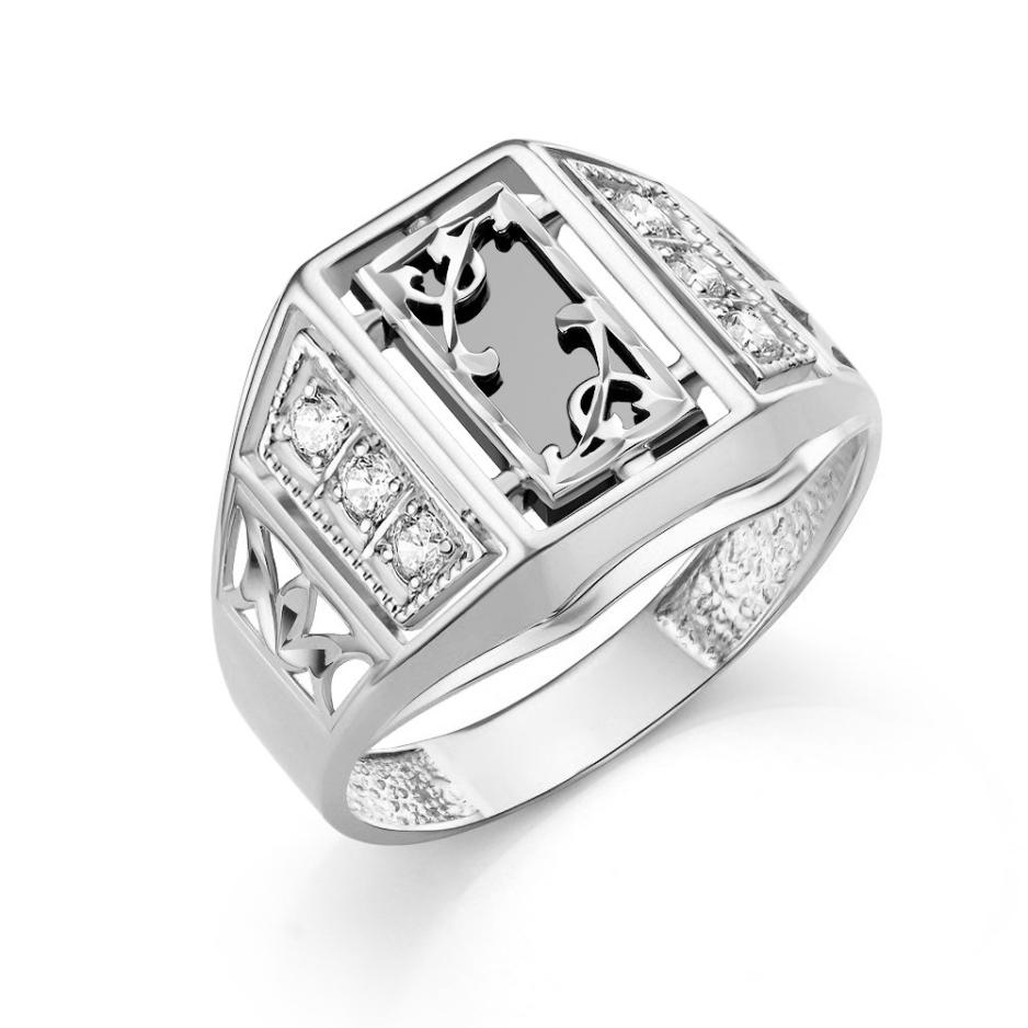 Печатка из серебра 925 пробы 51-0033-s