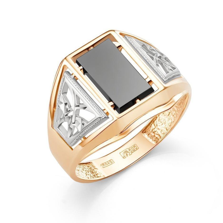 Печатка из золота 585 пробы 51-0034