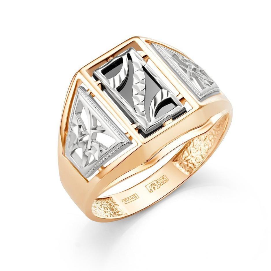 Печатка из золота 585 пробы 51-0036