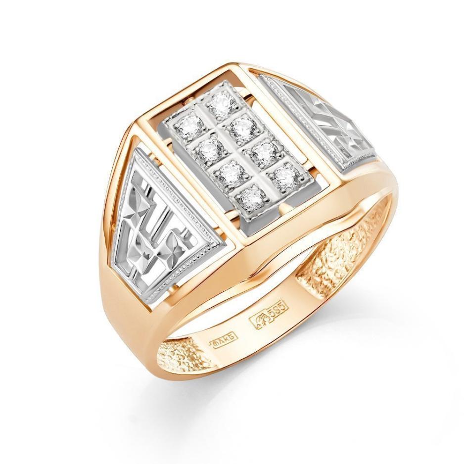 Печатка из золота 585 пробы 51-0038