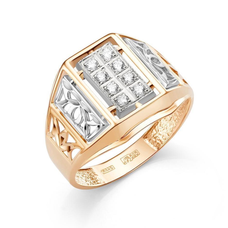 Печатка из золота 585 пробы 51-0040