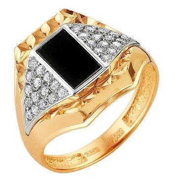 Печатка из золота 585 пробы 51-0041