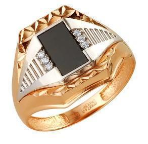 Печатка из золота 585 пробы 51-0043