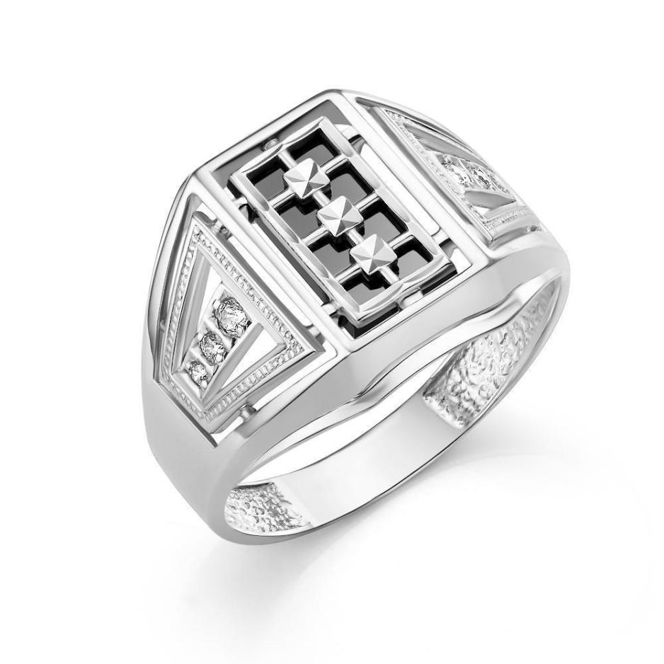 Печатка из серебра 925 пробы 51-0059-s Печатка из серебра 925 пробы 51-0059-s