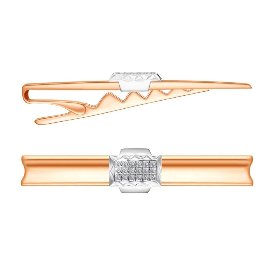 Зажим из золота 585 пробы 57-0003