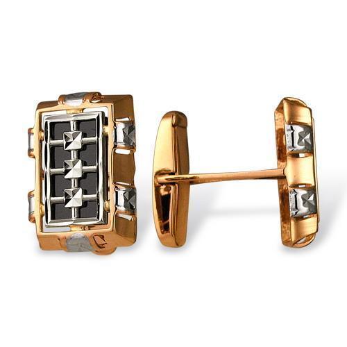 Запонки из золота 585 пробы 59-0013