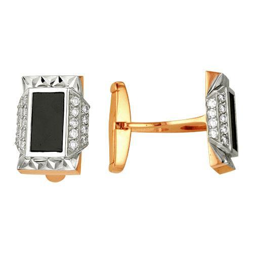 Запонки из золота 585 пробы 59-0021